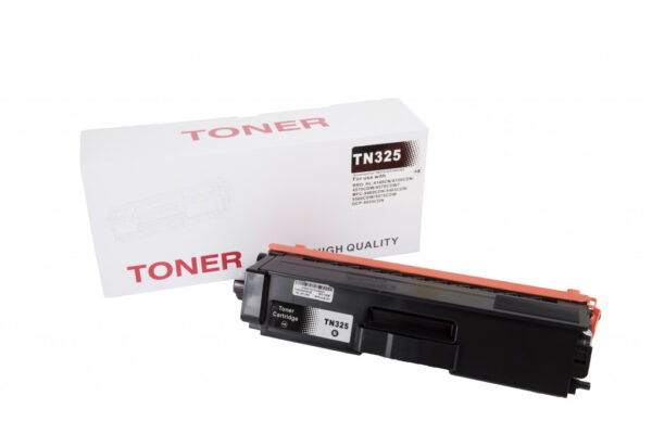 Kompatibilná tonerová náplň TN325BK, TN315BK, TN328BK, TN345BK, TN375BK, TN395BK, 6000 listov pre tlačiarne Brother Čierna