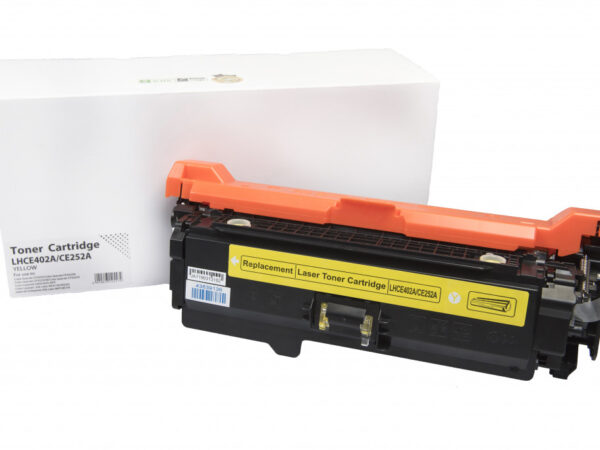 Kompatibilná tonerová náplň CE402A, 507A, CE252A, 504A, 2575B002, CRG723, 6000 listov pre tlačiarne HP (Orink white box) Žltá