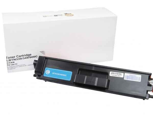 Kompatibilná tonerová náplň TN329C, TN900C, TN349C, 6000 listov pre tlačiarne Brother (Orink white box) Azurová