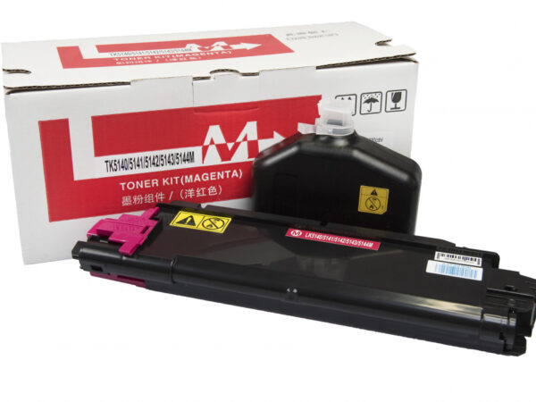 Kompatibilná tonerová náplň 1T02NRBNL0, TK5140M, 5000 listov pre tlačiarne Kyocera Mita (Orink white box) Purpurová