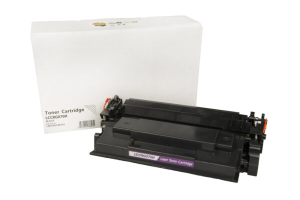 Kompatibilná tonerová náplň 5640C002, CRG070H, WITHOUT CHIP, 10200 listov pre tlačiarne Canon (Orink White Box) Čierna