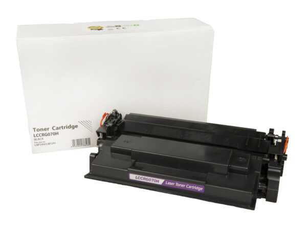 Kompatibilná tonerová náplň 5640C002, CRG070H, WITHOUT CHIP, 10200 listov pre tlačiarne Canon (Orink White Box) Čierna
