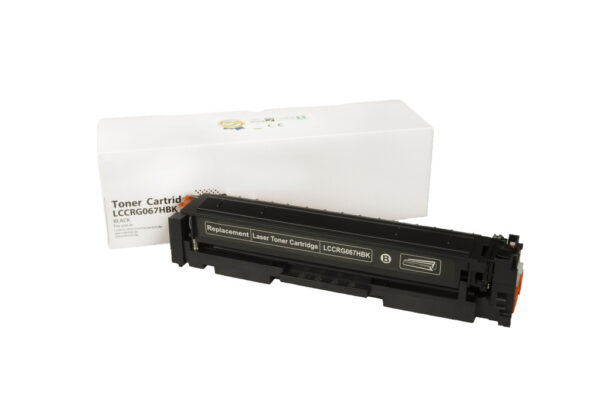 Kompatibilná tonerová náplň 5102C002, CRG067BK, WITHOUT CHIP, 1350 listov pre tlačiarne Canon (Orink White Box) Čierna