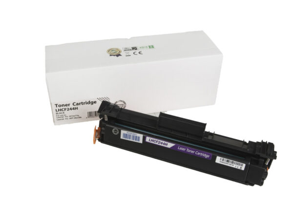 Kompatibilná tonerová náplň CF244A, 44A, CF244X, 2000 listov pre tlačiarne HP (Carton Orink white box) Čierna
