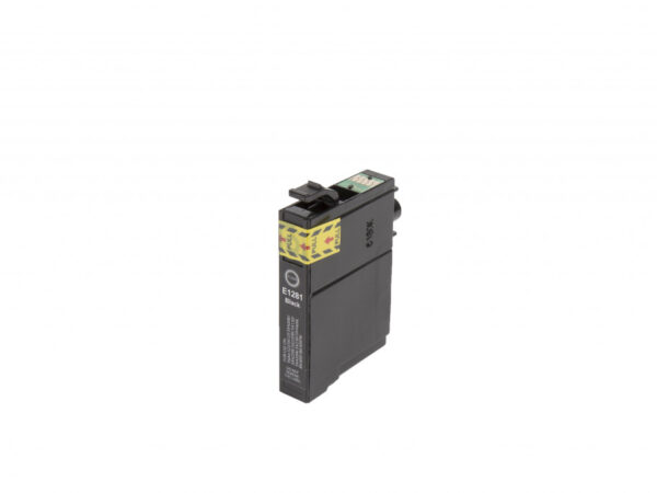 Kompatibilná atramentová náplň C13T12814012, T1281, 12ml listov pre tlačiarne Epson (BULK) Čierna