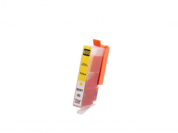 Kompatibilná atramentová náplň CZ112AE, no.655 XL, 15ml listov pre tlačiarne HP (BULK) Žltá