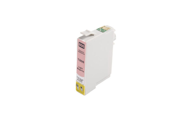 300973-4 Kompatibilná atramentová náplň C13T08064011, T0806, 15ml listov pre tlačiarne Epson (BULK) Light Magenta