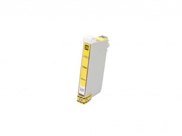 Kompatibilná atramentová náplň C13T35944010, 35XL, 25ml listov pre tlačiarne Epson (BULK) Žltá