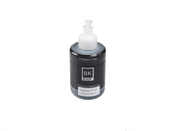 Kompatibilná atramentová náplň C13T77414A, Pigment, 140ml listov pre tlačiarne Epson (ORINK BULK) Čierna