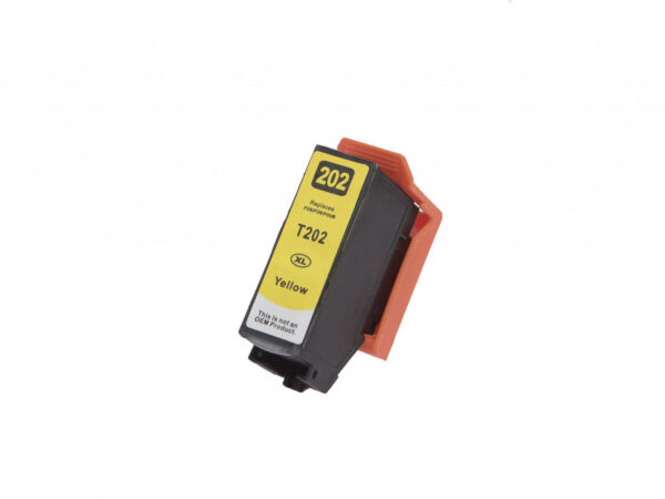 Kompatibilná atramentová náplň C13T02H44010, 202XL, 13ml listov pre tlačiarne Epson (BULK) Žltá